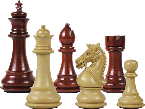 Premier Chess Pieces Royal Knight Staunton King Size 4-1/2" Blood Rosewood/Boxwood