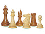 Tournament Chess Pieces Wooden Monarch Staunton Golden Rosewood/Boxwood 4