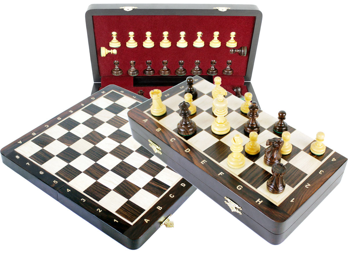 Wooden Chess Set Folding 13