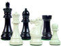 Perfect Tournament Chess Set Pieces Imperial Staunton Black/Ivory 4